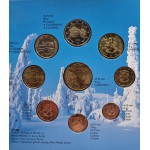 FINLAND 2003 YEAR COIN SET IN BLISTER RAHASARJA GOLD DIGGING WORLD COINS