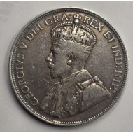CYPRUS 18 SILVER PIASTRE 1921 COIN KGV VF