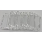 Rectangular Coin Capsules 29 x 50mm for 1 oz ROYAL MINT silver bar 5 PIECES GOLD AND SILVER BULLION