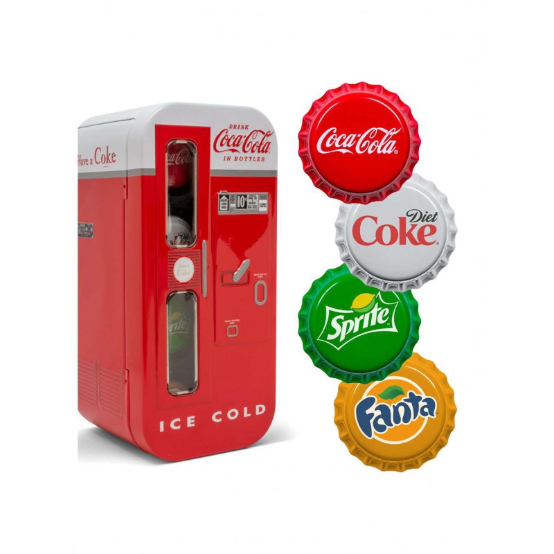 FIJI 2020 COCA COLA VENDING MACHINE CAP SHAPED SILVER PROOF COINS GOLD AND SILVER BULLION