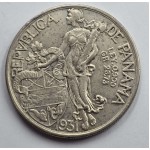 Panama 1 Balboa silver coin 1931 rare WORLD COINS