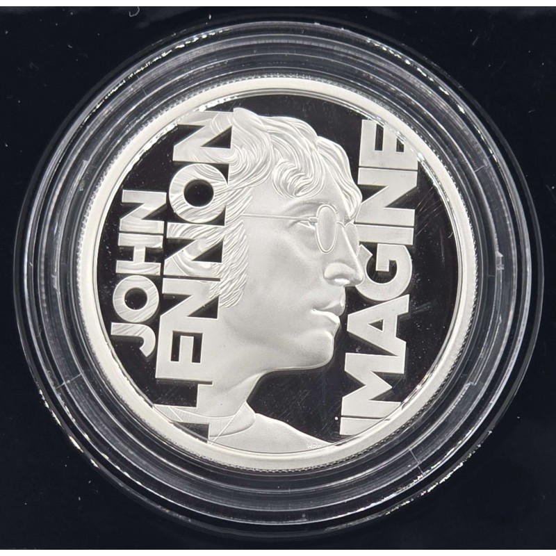 UK 2025 John Lennon Music Legends 2 oz Silver Proof Coin GOLD AND SILVER BULLION