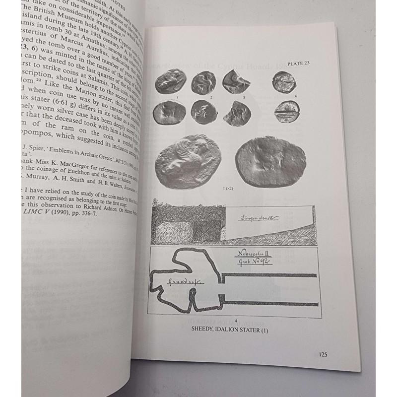 CYPRUS NUMISMATIC SOCIETY YEAR BOOK REPORT COINS 2000 - 2001 OUT OF PRINT ANTIQUES & OTHER COLLECTIBLES