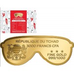 Coca Cola Sunglasses 1/1000 Oz .999 Gold in Coin card 2023 GOLD AND SILVER BULLION