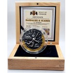 NIUE 2021 DAEDALUS AND ICARUS 2 OZ PURE SILVER COIN GOLD AND SILVER BULLION