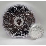 UK 2022 ENGLAND QUEENS BEAST COMPLETER 10 TROY OZ (311gr) SILVER BU GOLD AND SILVER BULLION