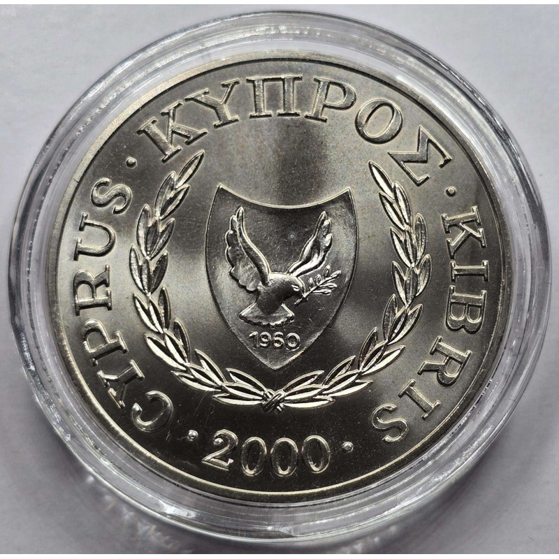 CYPRUS 2000 POUND SIDNEY OLYMPIC GAMES UNC COIN WORLD COINS