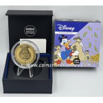France 2026 Scrooge McDuck Gold plated Lucky Dime coin WORLD COINS