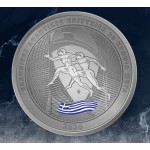 GREECE 2024 OLYMPIC GAMES 2004 ANNIVERSARY SILVER PROOF COIN WORLD COINS
