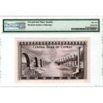 CYPRUS 1966 1 POUND BANKOTE P43a PMG 64 EPQ UNC WORLD BANKNOTES