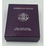 USA 1990 American Eagle Liberty 1 Oz Silver Dollar Proof coin WORLD COINS