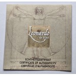 Tokelau Coin Bar 1/500 .999 Gold Da Vinci Vitruvian man GOLD AND SILVER BULLION