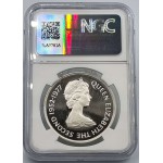 Mauritius 25 Rupees Silver Proof coin 1977 NGC PF67 UCA WORLD COINS