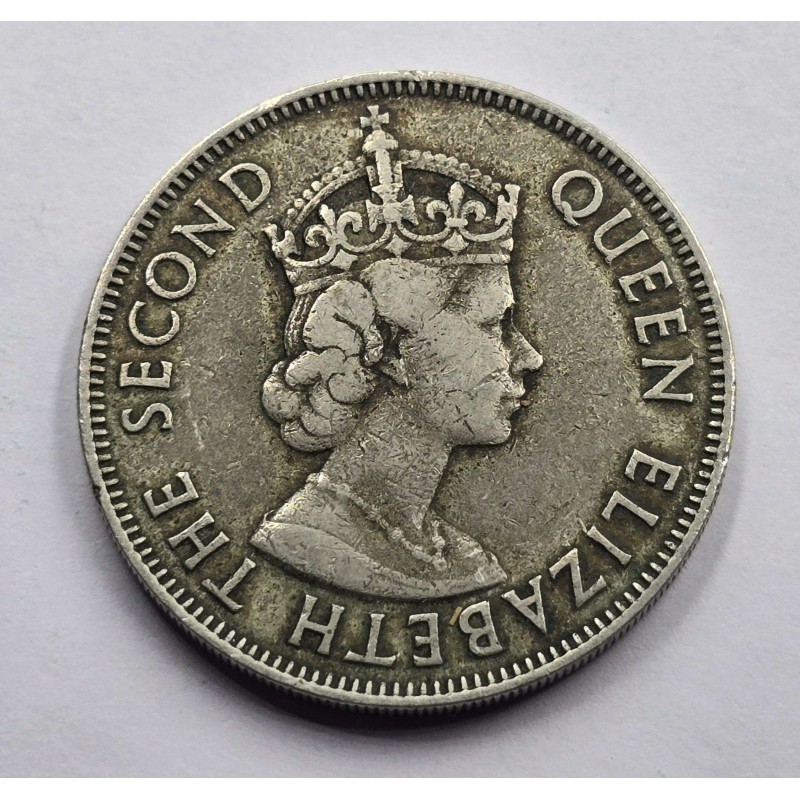 CYPRUS 1957 100 MILS COIN RARE KEY DATE WORLD COINS