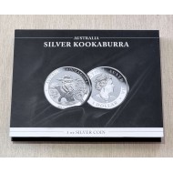 CASE FOR 20 SILVER KOOKABURRA COINS COLLECTION IN CAPSULES
