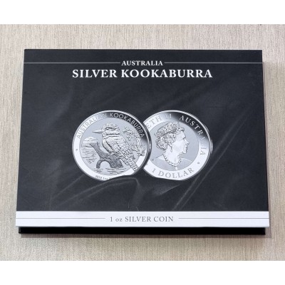 CASE FOR 20 SILVER KOOKABURRA COINS COLLECTION IN CAPSULES