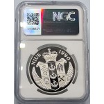 NIUE FOOTBALL WORLD CUP ITALY 1990 SILVER COIN NGC PF68 UCA WORLD COINS