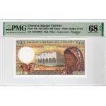Comoros ND (1994) P10b PMG 68 EPQ 500 Francs banknote WORLD BANKNOTES