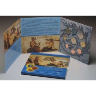 CYPRUS 2009 COMPLETE YEAR EURO SET IN COIN BLISTER