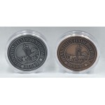 UNIVERCITY OF CYPRUS 2 X LARGE COLLECTABLE MEDAL COINS ANTIQUES & OTHER COLLECTIBLES