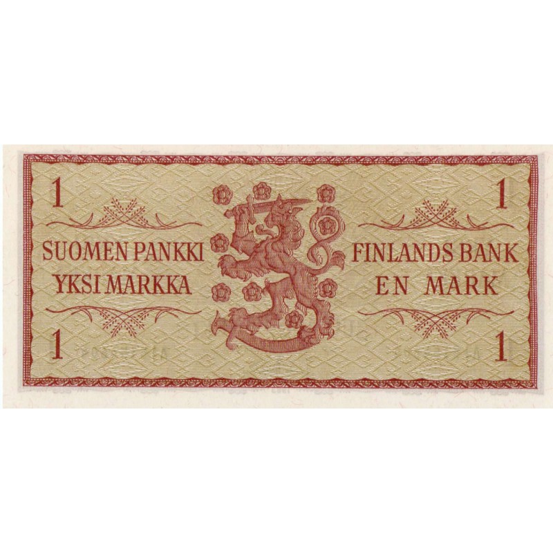 FINLAND 1 MARKKA 1963 IN UNC BANKNOTE p98 WORLD BANKNOTES