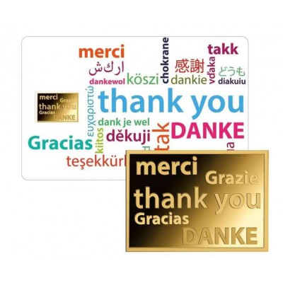 THANK YOU 1/1000 Oz .999 Gold Coin 3000 Francs Chad 2025