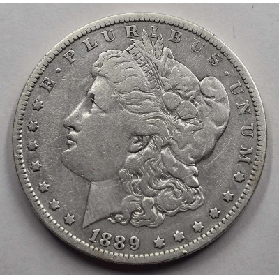 USA MORGAN SILVER DOLLAR COIN 1889 O