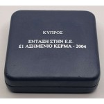 CYPRUS 2004 SILVER PROOF 1 POUND TRITONAS ACCESSION OF CYPRUS TO THE EU BOX + COA WORLD COINS