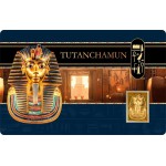 TUTANCHAMUN 1/1000 Oz .999 Gold in Coin card GOLD AND SILVER BULLION