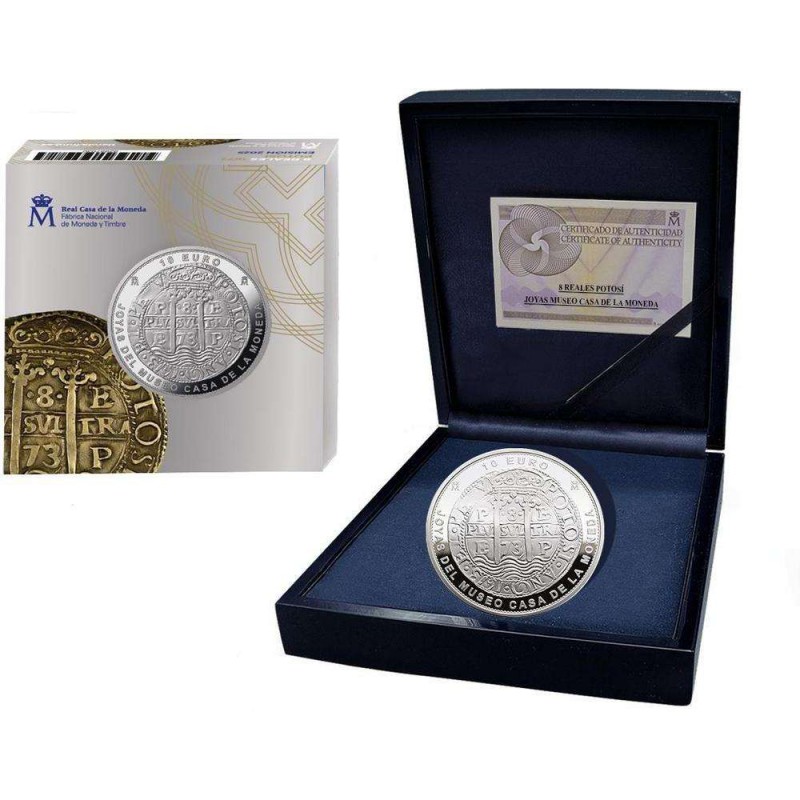 Jewels of Museum 1673 Carlos II Potosí Spain silver Proof coin 2025 WORLD COINS