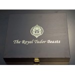 WOODEN CASE Box Royal Tudor Beasts Series 2 Oz Display 10 Silver Coins Holder GOLD AND SILVER BULLION