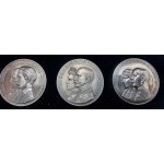 The Kings of Modern Greece 7 silver 999 coin medals Collection WORLD COINS