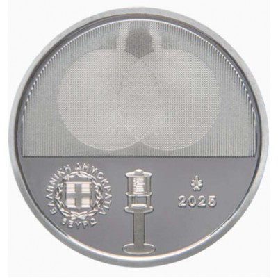 Greece 2025 100 YEARS FROM SCULPTOR TAKIS Silver 6 Euro Coin