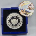 CREATION OF ADAM Micropuzzle Treasures Special Edition 5 Oz Silver Coin 20$ Palau 2023 GOLD AND SILVER BULLION