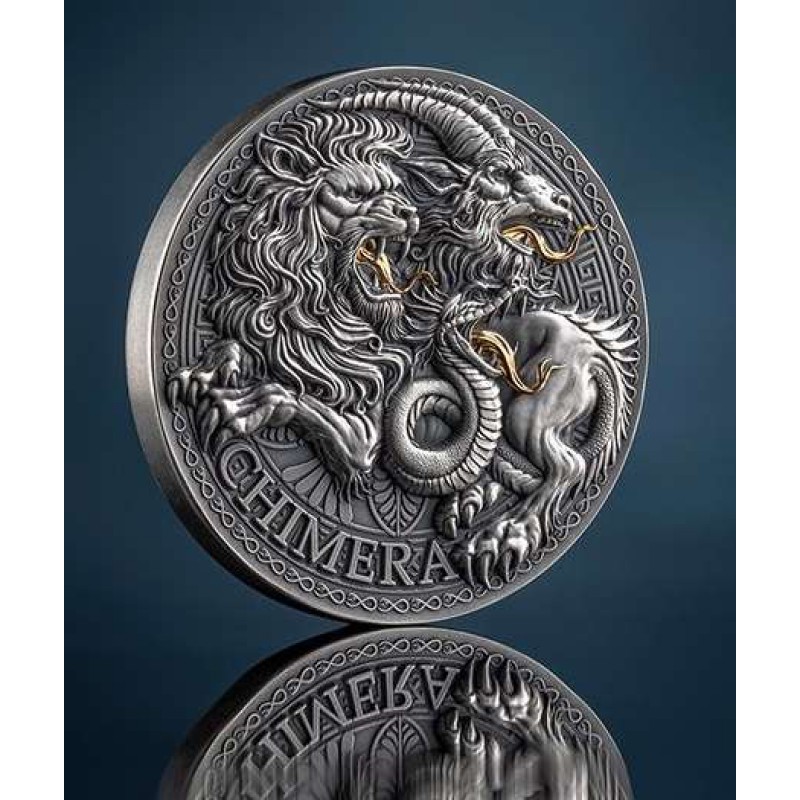 Chimera Greek Mythology 1 Oz Silver Coin Cameroon 2025 GOLD AND SILVER BULLION