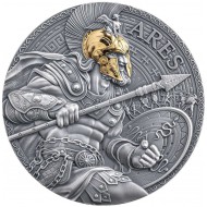 ARES 2024 Great Greek Mythology 2 Oz Silver Coin