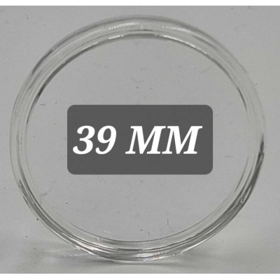 Leuchtturm Perfect Fit Ultra Coin capsules for coins Ø 39mm - Pack of 100