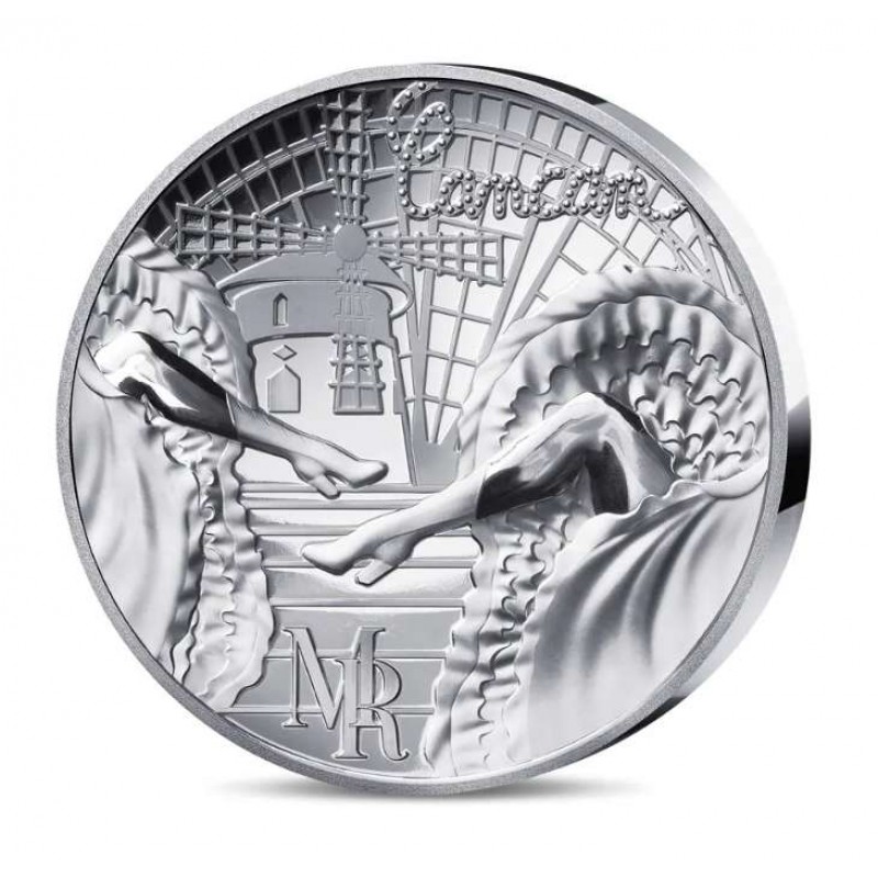 France 2026 Moulin Rouge 1 oz .999 silver Proof coin WORLD COINS