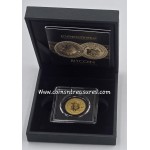Bitcoin 1/1000 Oz Gold Coin in box + coa GOLD AND SILVER BULLION