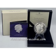UK 2026 QEII Fourth Effigy Portrait PIEDFORT Silver Proof Coin