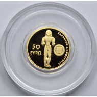 Greece 50 Euro Gold coin 2024 TEMPLE OF APOLLO EPIKOURIOS