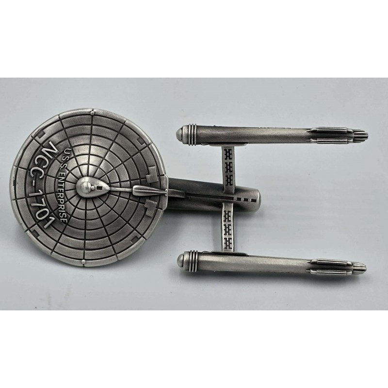 STAR TREK USS ENTERPRISE NCC 1701 3 Oz Silver Coin Samoa 2024 GOLD AND SILVER BULLION