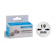 Leuchtturm Coin capsules for coins Ø 19 mm - Pack of 10