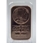1 oz Indian Head 999 Fine Copper Bar GOLD AND SILVER BULLION
