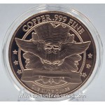 1 oz 999 Mercury Dime Fine Copper Round coin GOLD AND SILVER BULLION