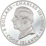 KILLERS Iron Maiden 1 Oz Silver Coin 5$ Cook Islands 2024 GOLD AND SILVER BULLION