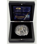EXCALIBUR Legendary Swords 2 Oz Silver Coin 5$ Niue 2024 GOLD AND SILVER BULLION