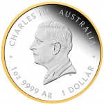 Australia's First Gold Rush 2026 1oz Silver Proof Gilded Coin GOLD AND SILVER BULLION