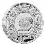 Great Engravers - Waterloo Medal 2 Oz UK silver proof Coin 2024 GOLD AND SILVER BULLION