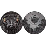 PYTHON Hunters by Night 5 Oz Silver Coin 20$ Palau 2022 GOLD AND SILVER BULLION